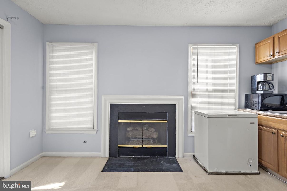 Fireplace, Interior, Wood Texture Flooring