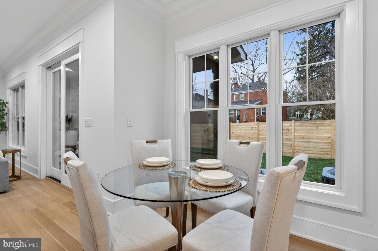 Dining room, Interior, Wood Texture Flooring
