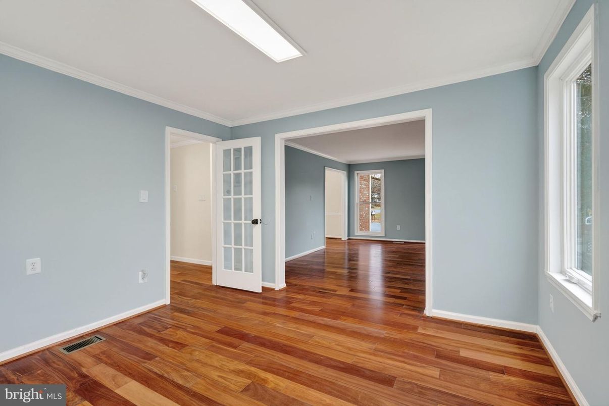 Empty room, Interior, Wood Texture Flooring