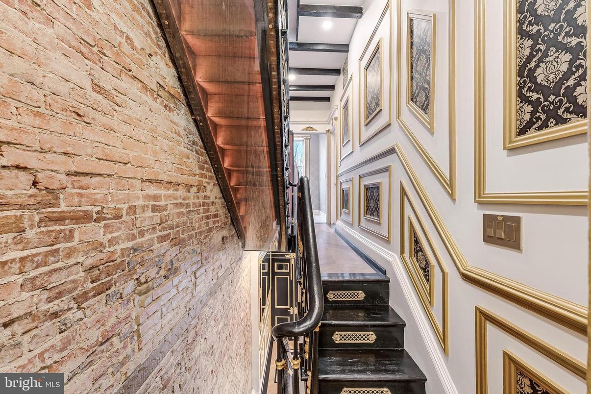Interior, Recessed Lighting, Stone Walls