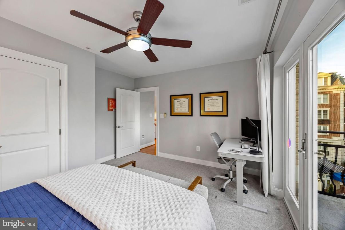 Bedroom, Home Office, Interior