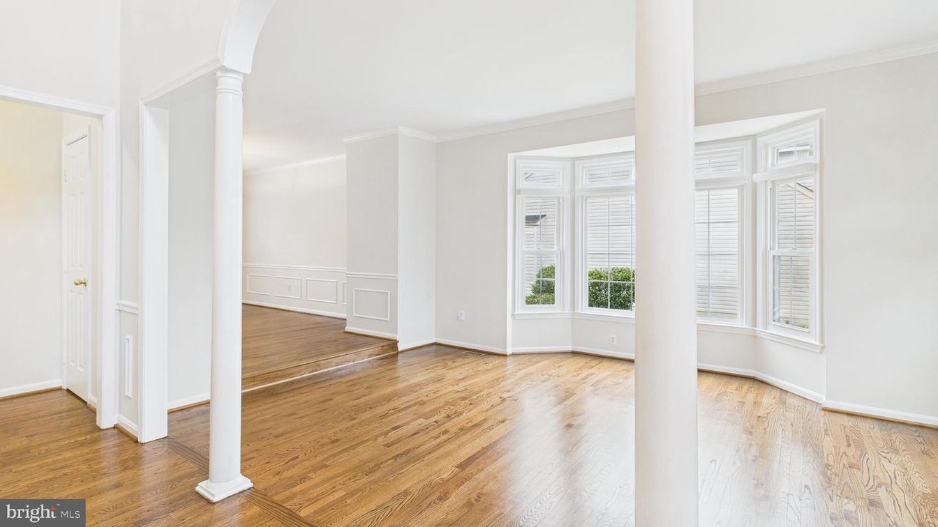 Empty room, Interior, Wood Texture Flooring