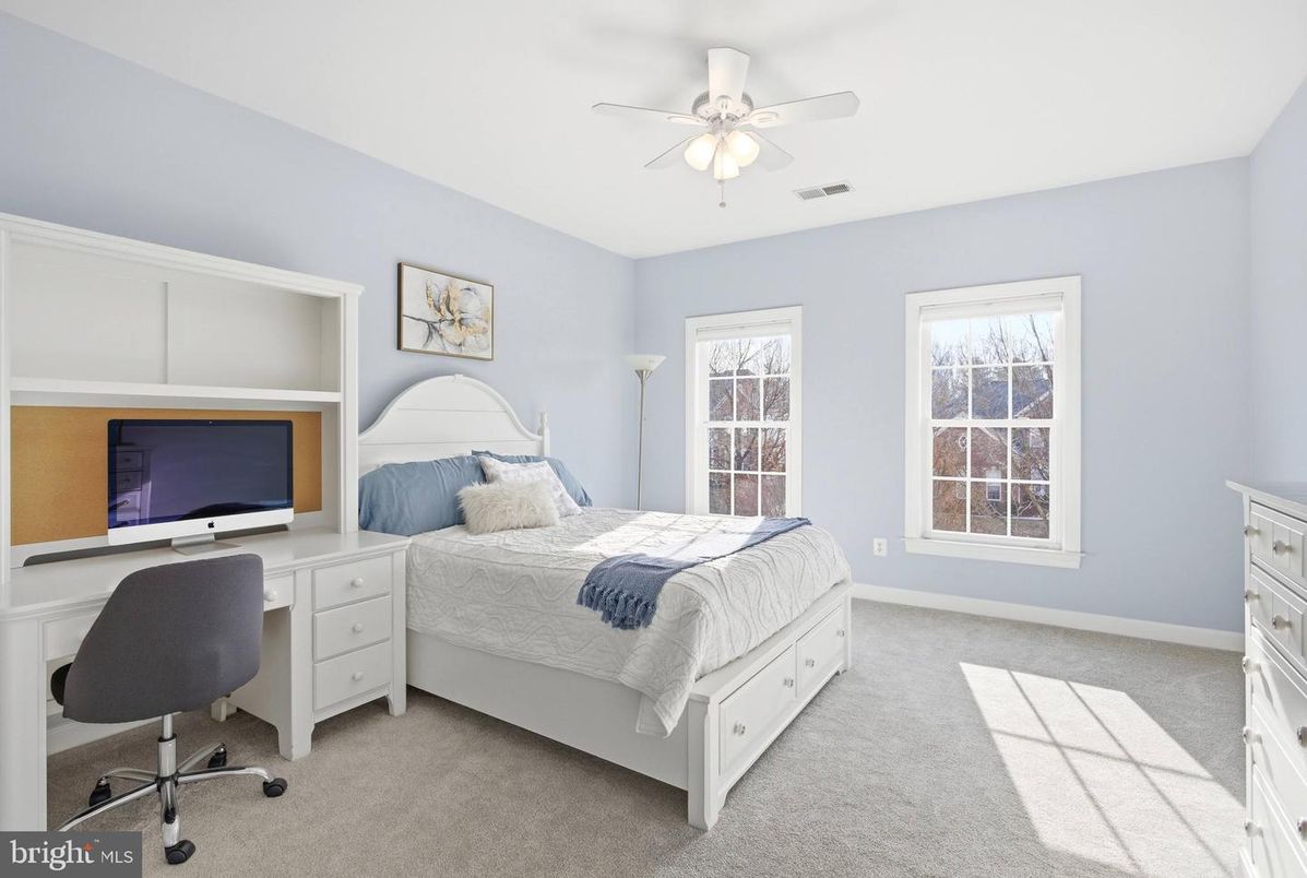 Bedroom, Home Office, Interior