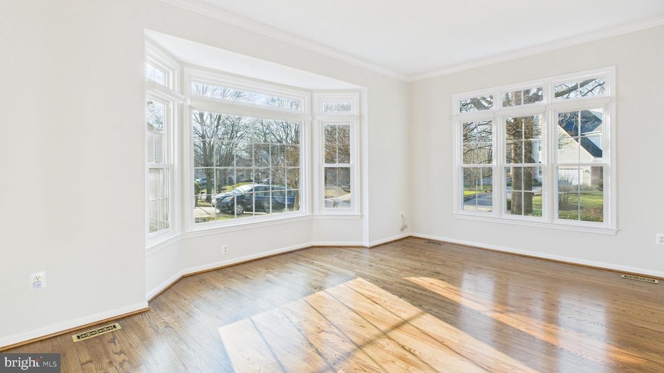 Empty room, Interior, Wood Texture Flooring