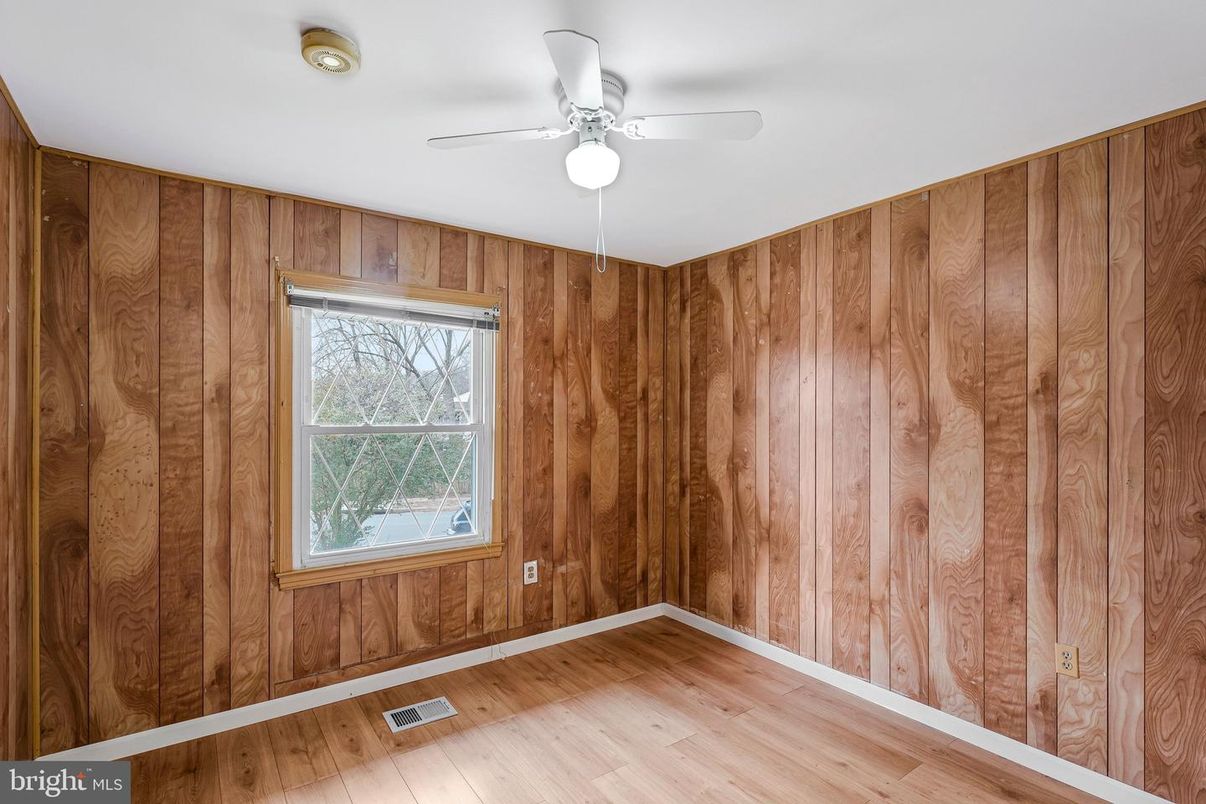 Empty room, Interior, Wood Texture Flooring, Wooden Walls