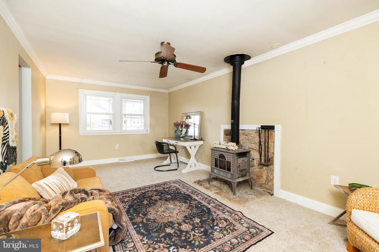 Fireplace, Home Office, Interior, Living room