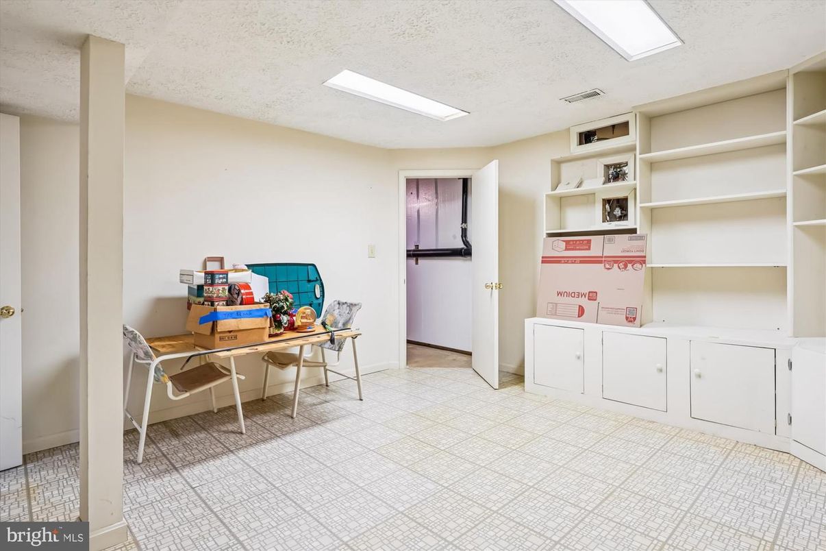 Home Office, Interior, Recessed Lighting