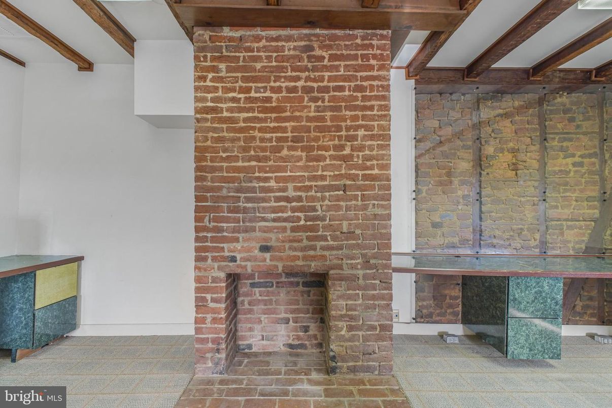 Interior, Stone Walls, Wooden Beams