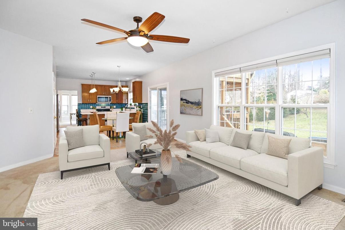 Dining room, Interior, Kitchen, Living room, Pendant Lights