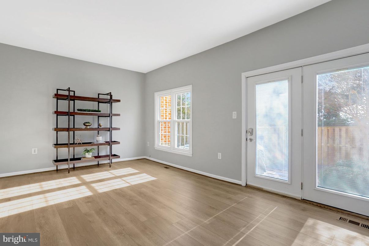 Empty room, Interior, Wood Texture Flooring