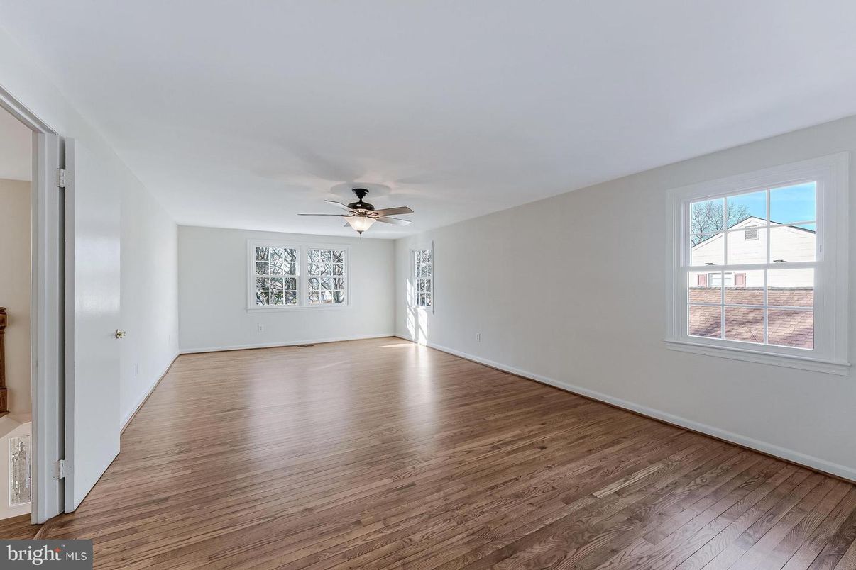 Empty room, Interior, Wood Texture Flooring