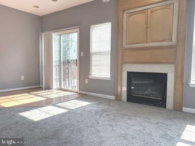 Empty room, Fireplace, Interior, Recessed Lighting