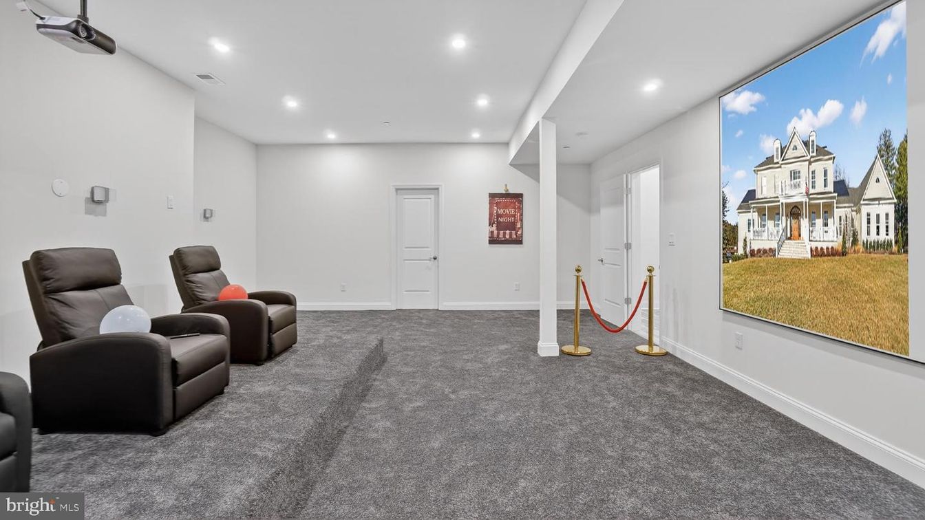 Interior, Recessed Lighting, Theatre Room