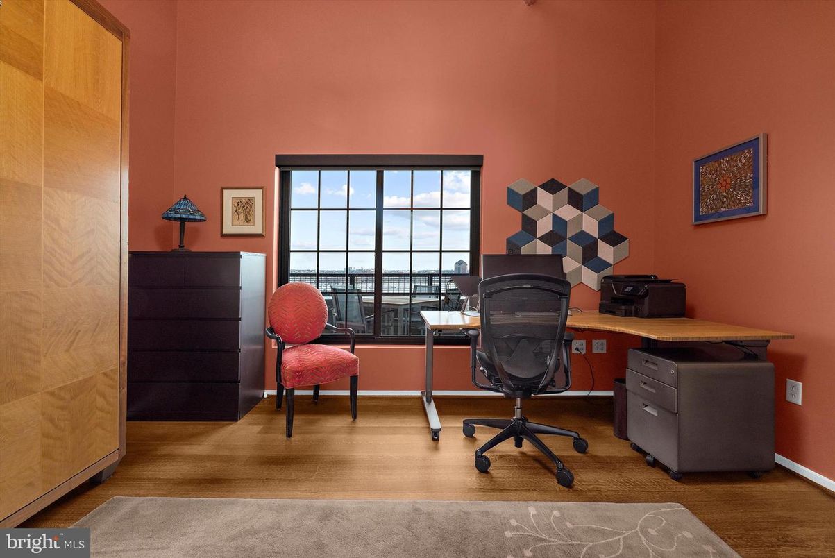 Home Office, Interior, Wood Texture Flooring