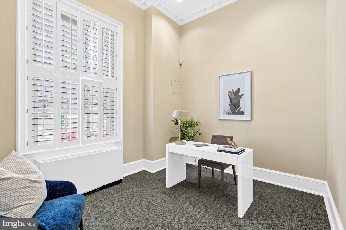 Home Office, Interior, Recessed Lighting