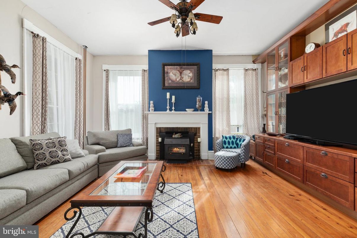Fireplace, Interior, Living room, Wood Texture Flooring