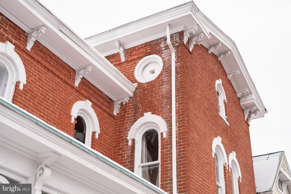 Exterior, Facade, Brick Facade, None