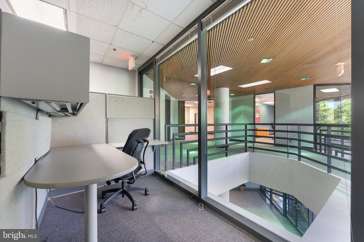 Home Office, Interior, Recessed Lighting