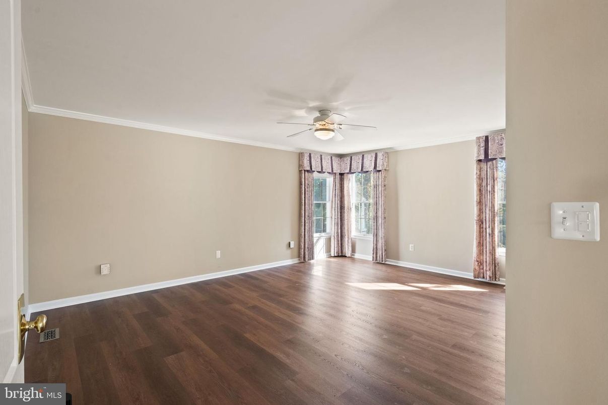 Empty room, Interior, Wood Texture Flooring
