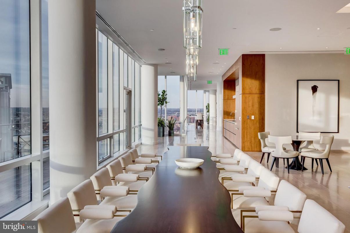 Dining room, Interior, Kitchen, Recessed Lighting