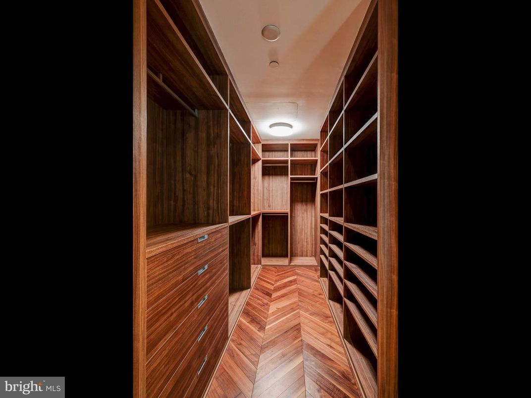 Interior, Walk-in Closets, Wood Texture Flooring