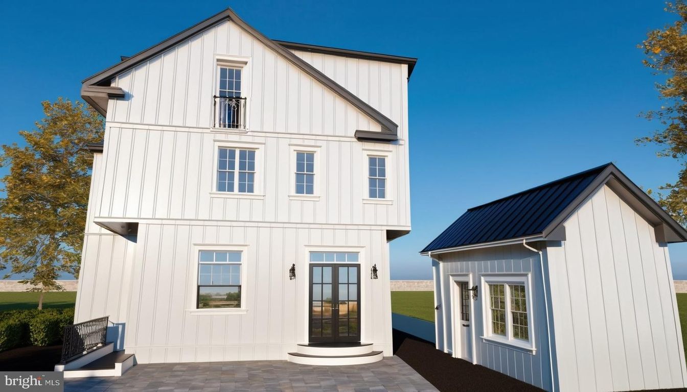 Exterior, Facade, Farmhouse