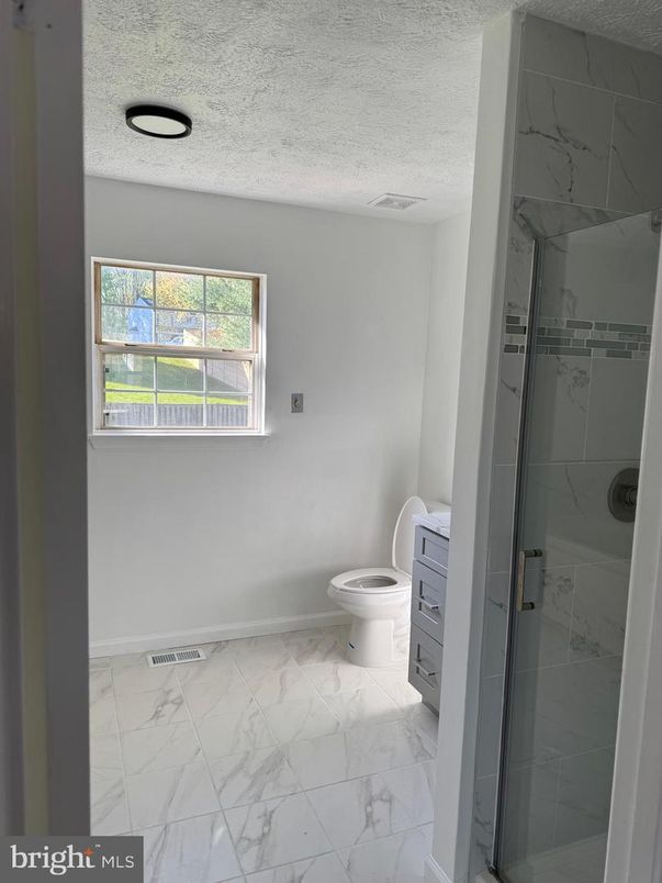 Bathroom, Glass Shower, Interior, Marble, Marble Walls