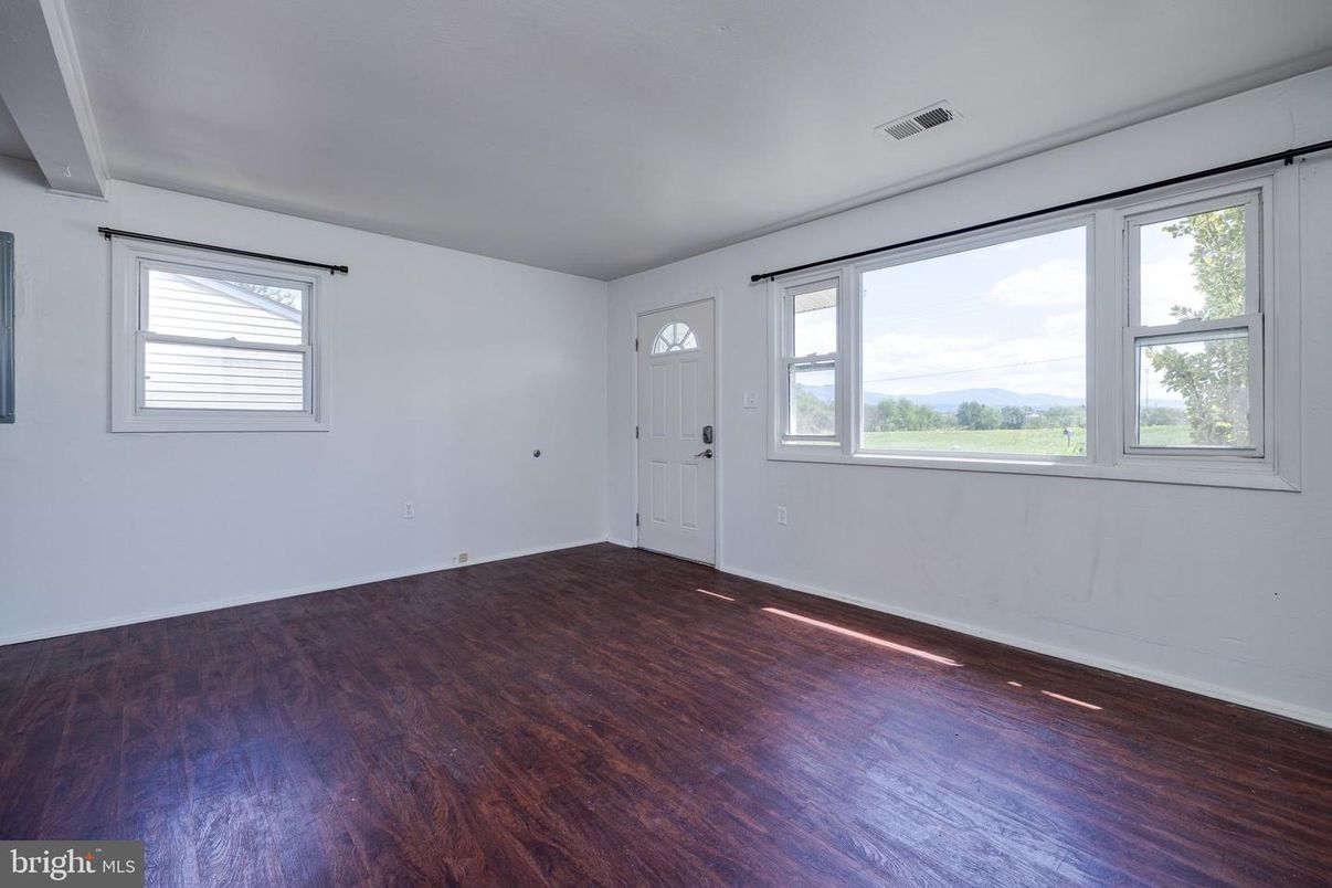 Empty room, Interior, Wood Texture Flooring