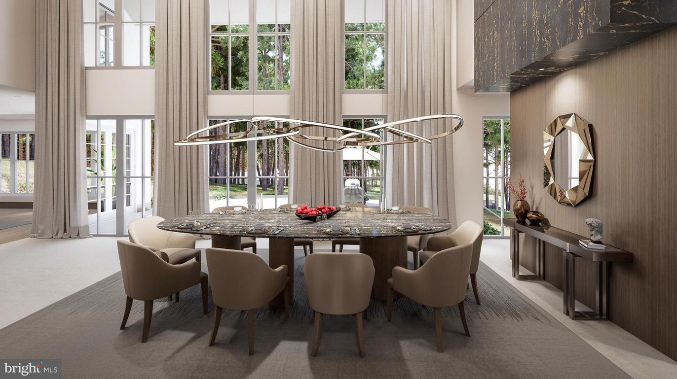 Dining room, Interior, Pendant Lights