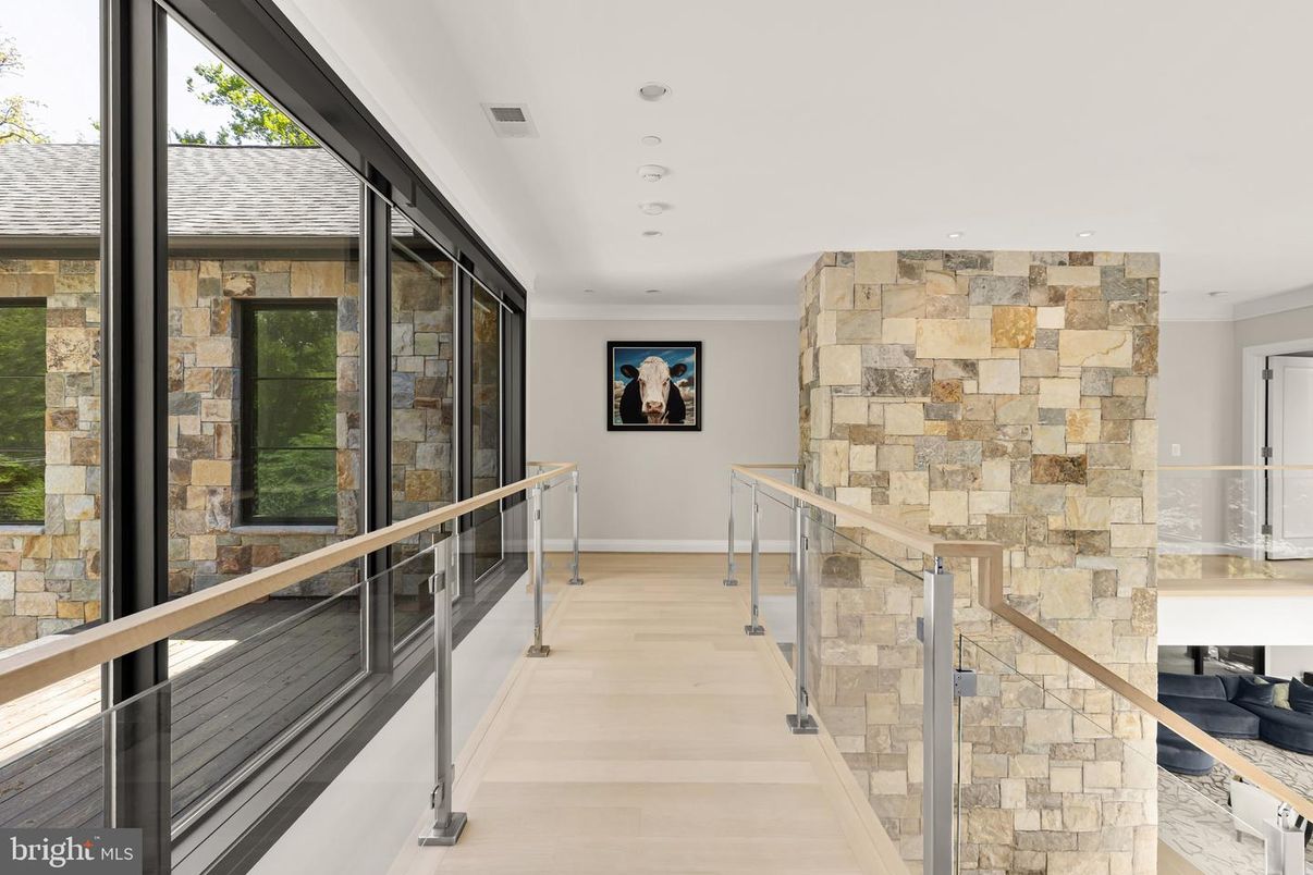 Interior, Recessed Lighting, Stone Walls