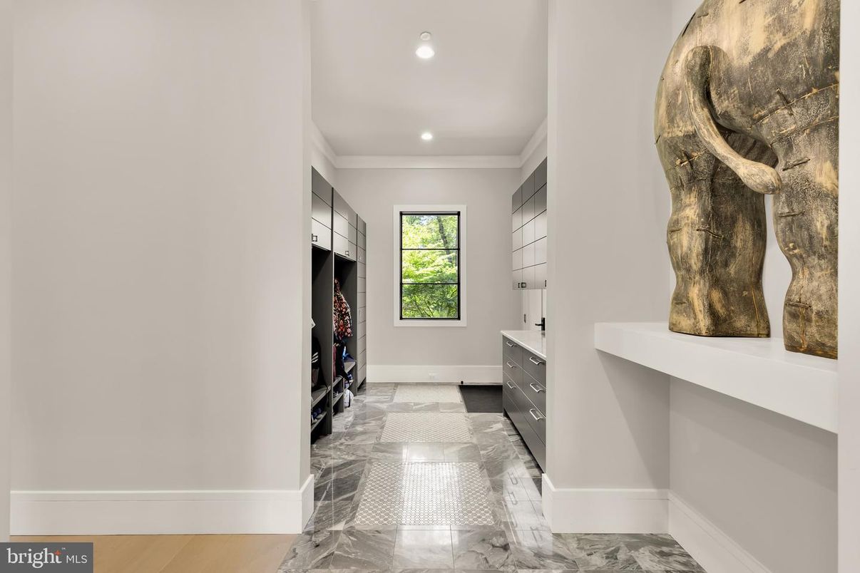 Interior, Marble, Recessed Lighting