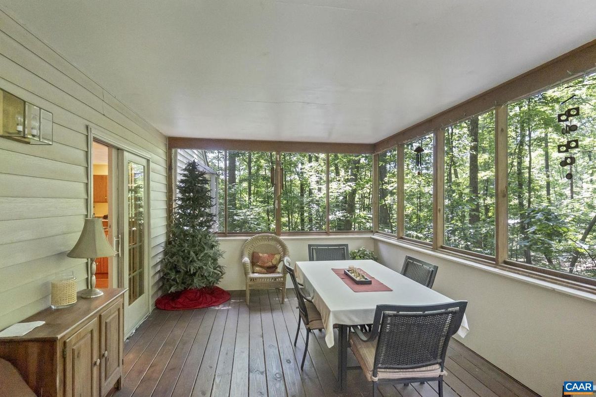 Interior, Sun Room, Wood Texture Flooring
