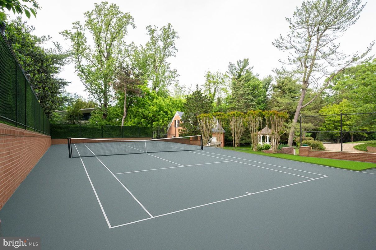 Exterior, Tennis Courts