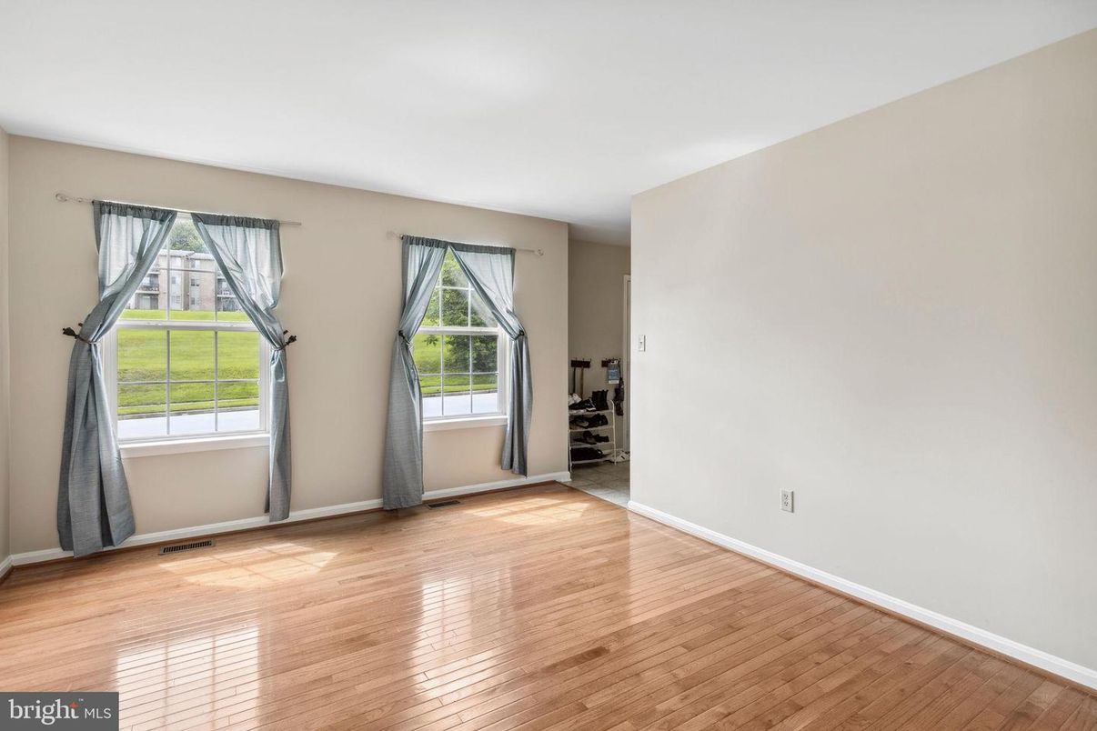 Empty room, Interior, Wood Texture Flooring