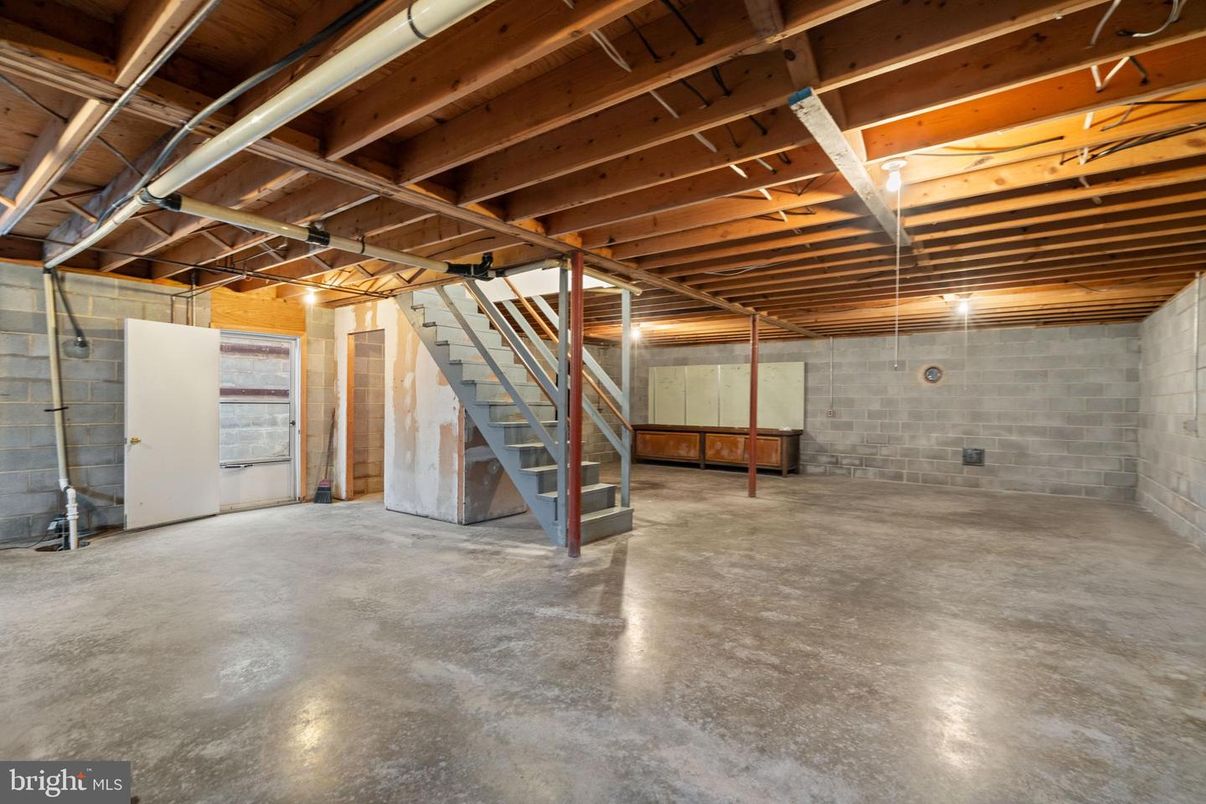 Interior, Stone Walls, Wooden Beams