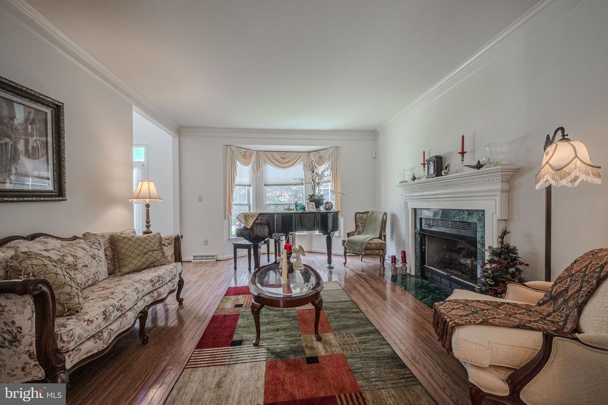 Fireplace, Interior, Living room, Piano, Wood Texture Flooring