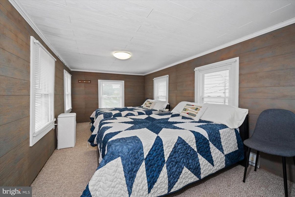 Bedroom, Interior, Wooden Walls