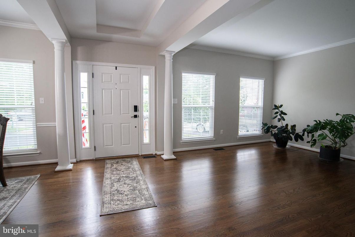 Empty room, Interior, Wood Texture Flooring