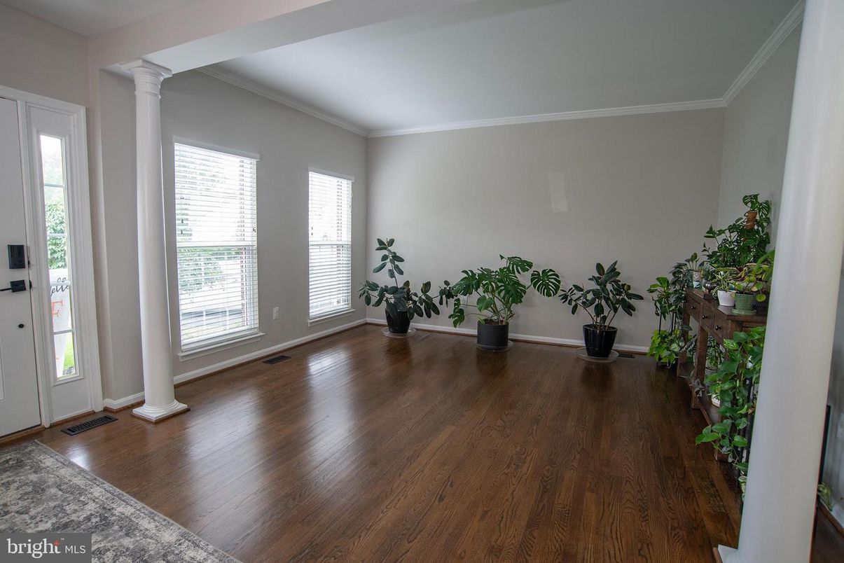 Empty room, Interior, Wood Texture Flooring