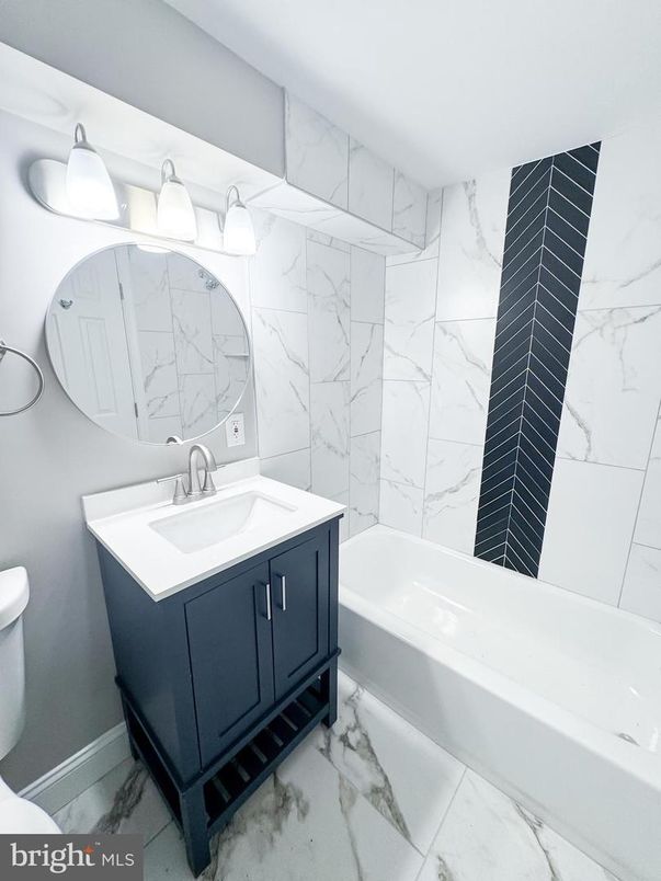 Bathroom, Interior, Marble, Marble Walls