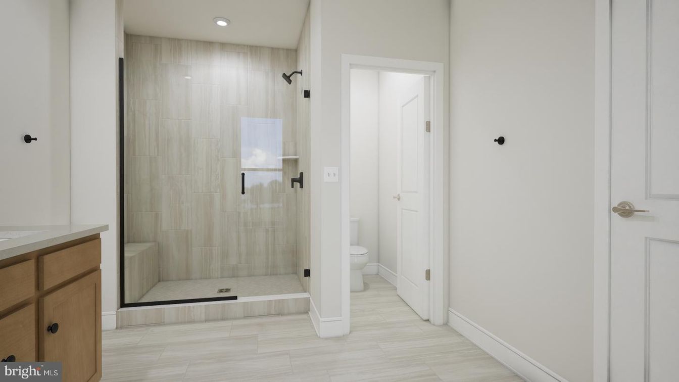 Bathroom, Interior, Recessed Lighting
