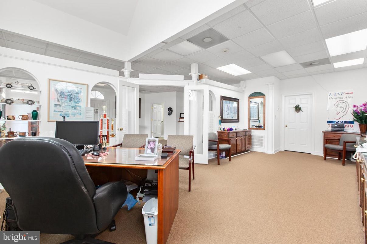 Home Office, Interior, Recessed Lighting