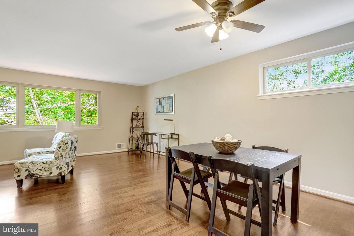 Dining room, Interior, Wood Texture Flooring
