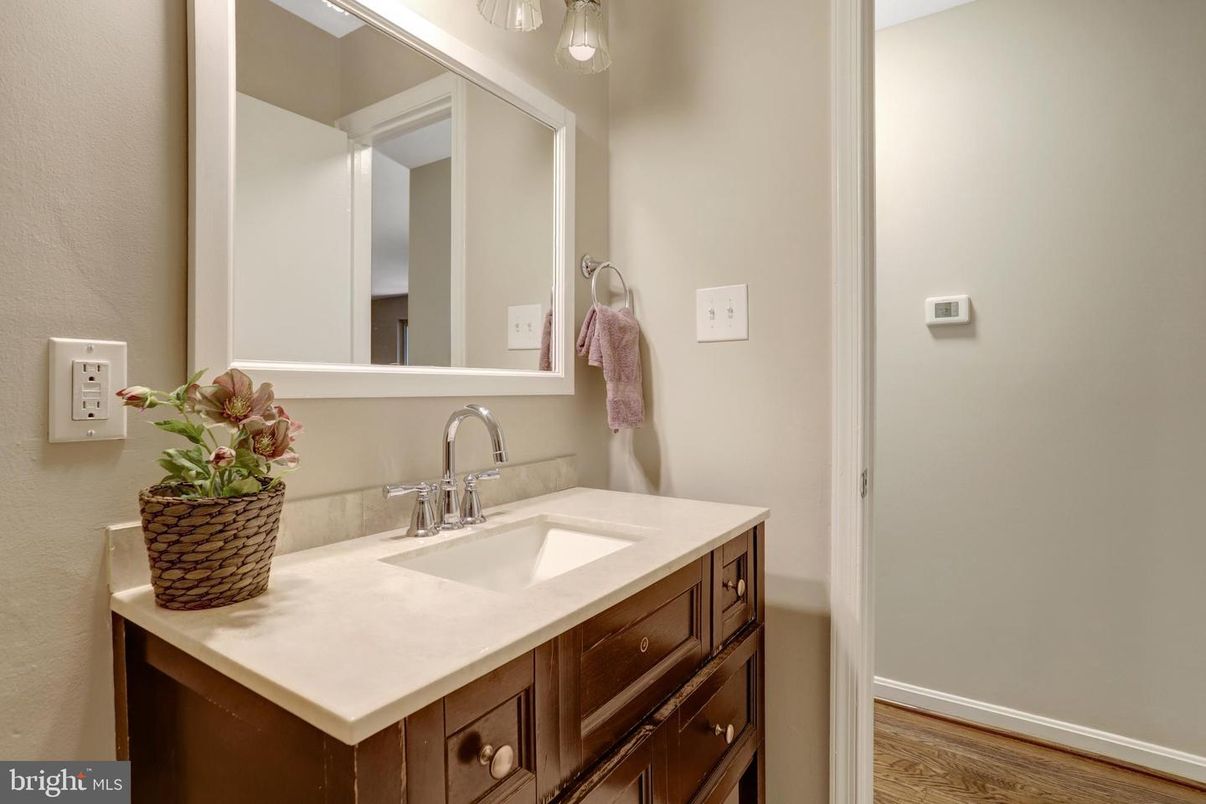 Bathroom, Interior, Wood Texture Flooring