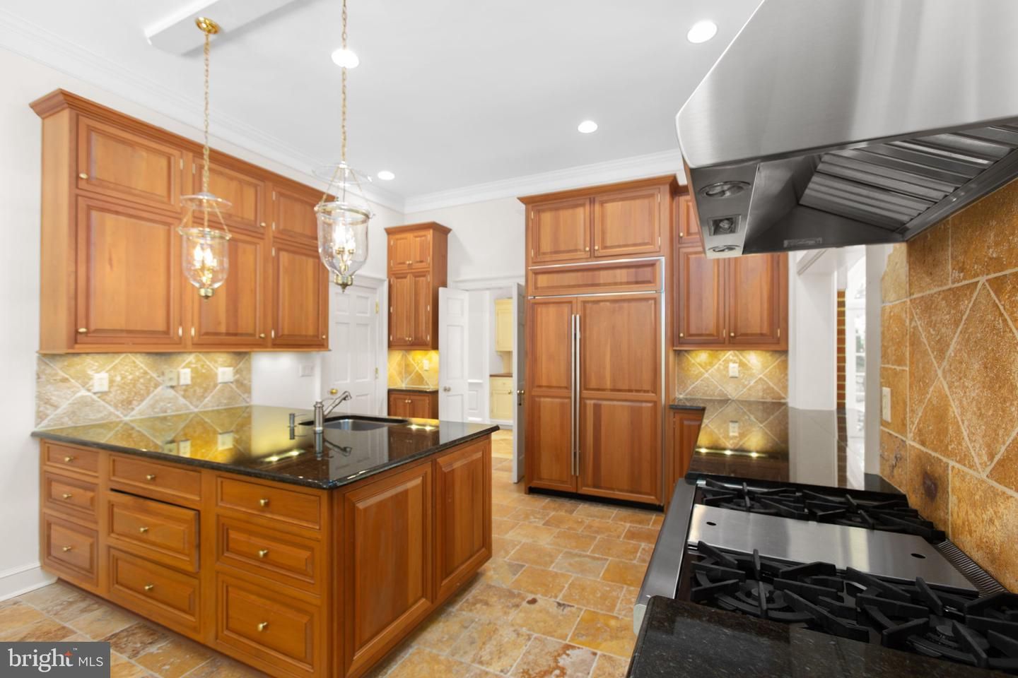 Interior, Kitchen, Pendant Lights, Recessed Lighting