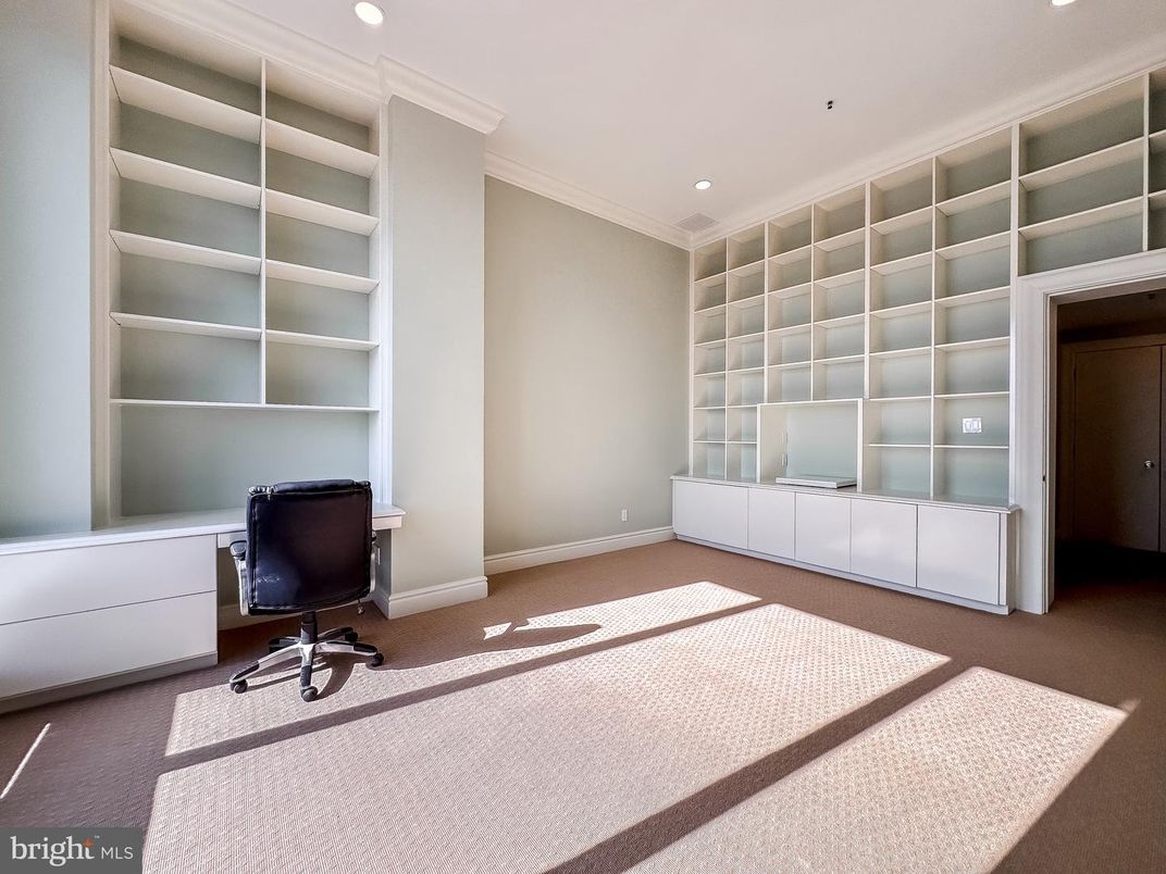 Home Office, Interior, Recessed Lighting