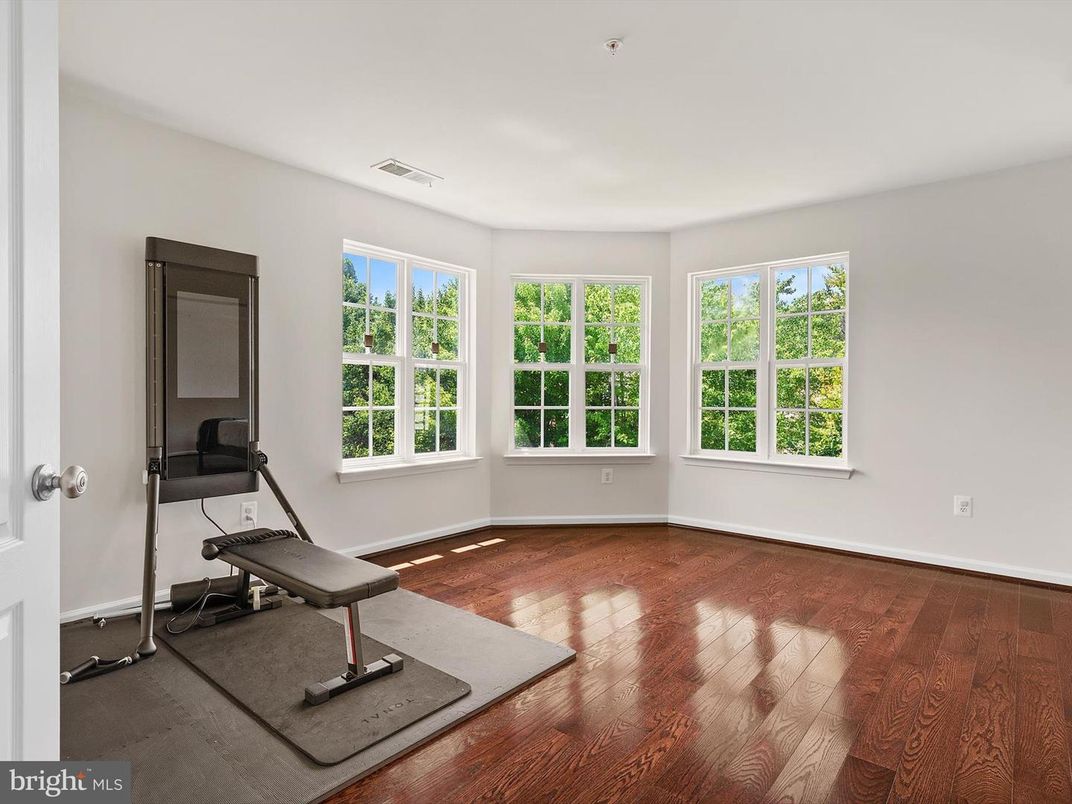 Fitness Equipment, Interior, Wood Texture Flooring