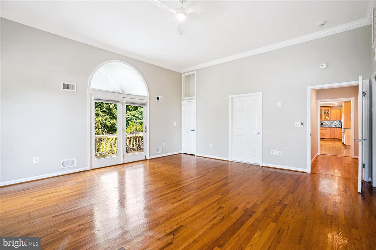 Empty room, Interior, Wood Texture Flooring