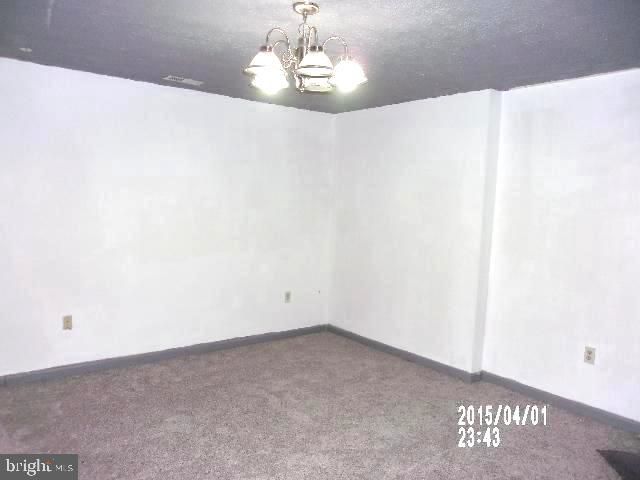 Chandelier, Empty room, Interior