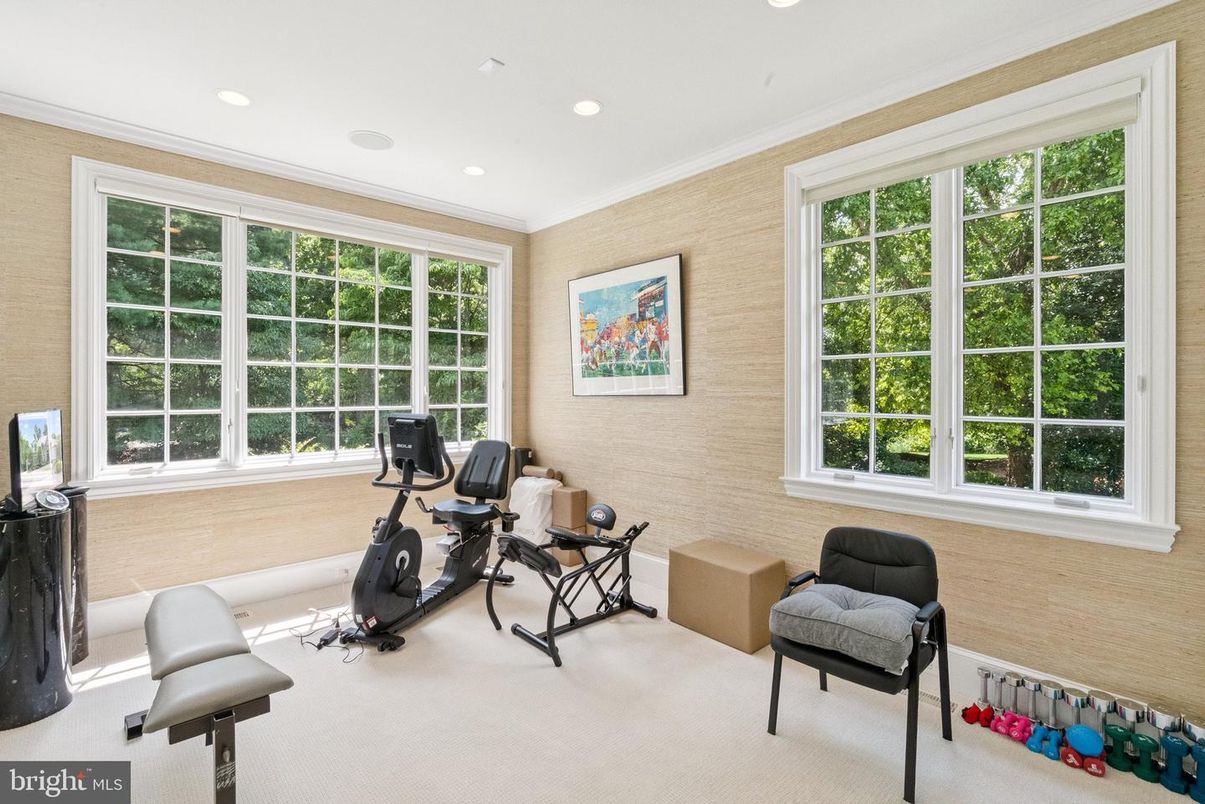 Fitness Equipment, Interior, Recessed Lighting